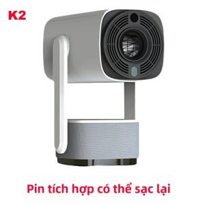 Máy Chiếu Ngoài Trời Thông Minh K2/K2N 230 ANSI 4K 1080P HD Rạp Chiếu Phim Tại Nhà Android 11 Wifi6 Kép BT5.0 LED Di Động Có Điều Khiển Từ Xa