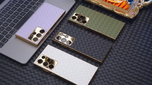 🇹🇭THSO เคสหนังสุดหรูพิเศษ เคส ซัมซุง เคส samsung s25 ultra สำหรับ แบบถัก รองรับการชาร์จไร้สาย กาแล็คซี่ขอบชุบด้วยไฟฟ้าลายตารางหมากรุก