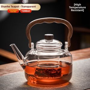GIANXI | Electric Heating Glass Tea Pot for Home