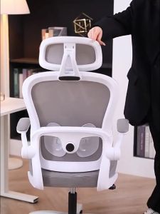 [New product launch]office chair ergonomic chair gaming chair Reversible armrests Adjustable lumbar support relieve fatigue