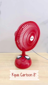 WELHOME KIPAS ANGIN MEJA KARAKTER WH-601D 10 Inch 28W Cartoon Desk Wall Fan