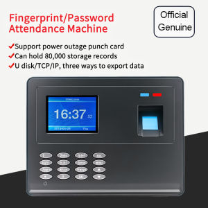 F02 Fingerprint Password Biometric Fingerprint Time Attendance Machine Time Card Machine Punch-in Check-in to and from get off work