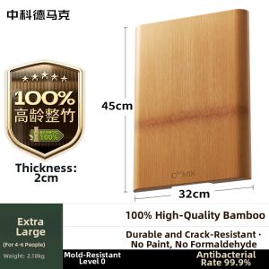 DUMIK | Antibacterial Anti-mold Bamboo Cutting Board