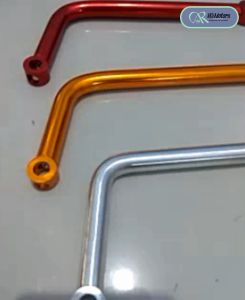 Pangkon Knalpot Bracket Breket Knalpot L Panjang 22cm Alumunium CNC Univeral