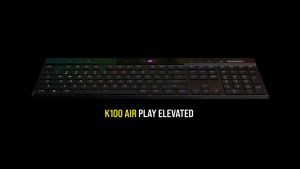 Corsair K100 AIR WIRELESS RGB Ultra-Thin Mechanical Gaming Keyboard