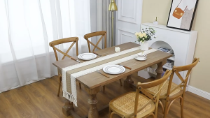 Table Cloth Table Runner Farmhouse Style Modern Farmhouse Decor Rustic Woven Festival Home Decoration