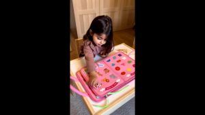 Baby Busy Board 8 Pages Montessori Sensory Toy for Toddler Early Educational Toys Learning Board Preschool Develop Basic Skills Gifts 早教玩具