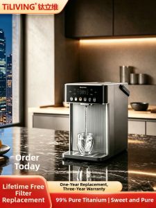 TiLiving | Instant Hot Pure Titanium Countertop Water Dispenser