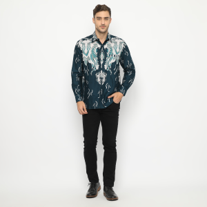 SHOHIB KEMEJA BATIK KATUN PREMIUM BATIK 02 LENGAN PANJANG