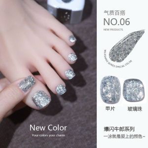 Sơn gel nhũ kim tuyến siêu sáng ANNIES chai 15ml chất sơn đậm đặc