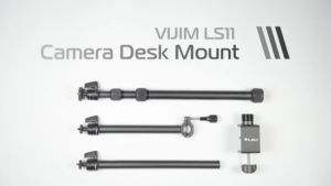 Ulanzi VIJIM LS11 Camera Mount Desk Stand With Auxiliary Holding Arm 2685 for Photography Videography Live Stream