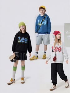 Lee | Áo Hoodie In Chữ Phong Cách Retro