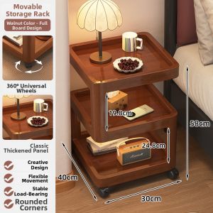 QIMUDAO | Multifunctional Portable Bedside Shelf