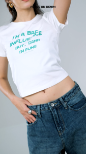 FOD Kaos Wanita Baddie Offwhite 12166F4OW