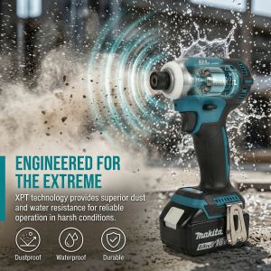 Makita | Makita DTD171 18V Cordless Impact Driver Brushless 180Nm Rechargeable Drill Screwdriver with Twin LED and Belt Clip