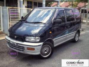 Nissan Serena (C23) 1991-2002 Door Visor / Window Vent Visor Deflectors (MADE IN MALAYSIA)