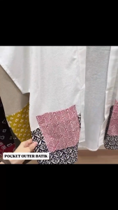 ATASAN WANITA POCKET OUTER BATIK