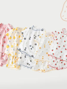 Summer Light Breathable Childrens Sleepwear Set