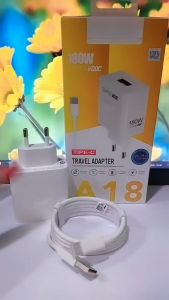 Charger OPP A18 180W Super VOOC Travel Adapter Fast Charging