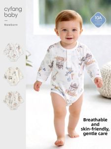 CAIYINGFANG | Autumn Thin Onesie For Newborn Cotton