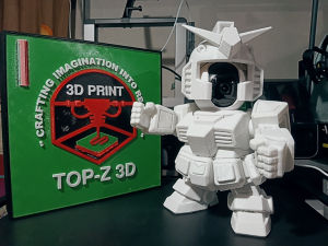 Gundam V1 - CCTV Camera Case Housing 3D Printed