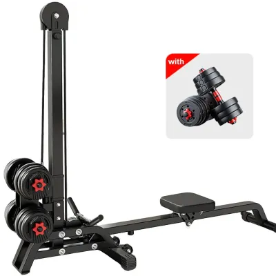 UPRO Dumbbell Rowing Machine 4-in-1 Multi-functional Rowing Machine Small and Foldable Home Exercise Equipment