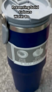 900ml Air Premium 304 Stainless Steel Thermos Vaccum Tumbler Hot or Cold With Straw