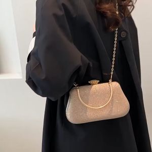 【COD】Womens bag 2023 new Korean version portable banquet womens bag dress shoulder bag womens cross-body three-dimensional flower dinner bag