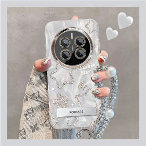 เคสโทรศัพท์ Huawei Mate70Pro ดีไซน์หรูหราบางเฉียบ ประกายระยิบระยับ สไตล์สาวหวาน ป้องกันการกระแทก ครอบคลุมเต็มตัว ซิลิโคนระบายความร้อน