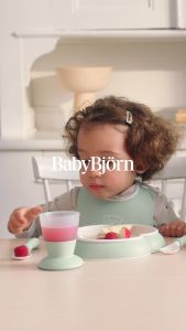 BabyBjörn Dinnerware Set – 8 pcs | Toddler-Friendly Non-Slip & Easy to Clean Mealtime Essentials