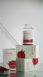 Natures Farm Krill Oil 180s - Omega-3 Astaxanthin Antioxidant - Support Heart Brain Eye and Joint Health