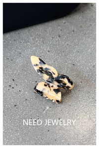 Japanese and Korean New Arrival Ins Style Custom Cut Out Butterfly Grip Acetic Acid Hair Claw Girly Simplicity Half Tie Updo Shark Clip