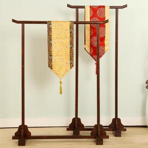 TENGYAGAO | Retro Portable Wood Display Rack