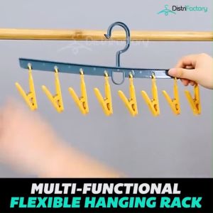 8 Clip Clothes Stackable Hanger Underwear Socks Drying Hanger Drying Rack