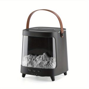 Máy Khuếch Tán Hương Thơm Aurora 200ml Với Đèn 7 Màu Chế Độ Phun Sương Kép Hẹn Giờ 2-8 Giờ Máy Tạo Độ Ẩm Tinh Dầu Siêu Âm Yên Tĩnh USB 5V