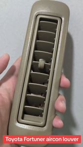 Toyota Fortuner rear aircon vent louver (2005 - 2015) (1pc) Brown / Beige grill blower air outlet AC ceiling 2005 2006 2007 2008 2009 2010 2011 2012 2013 2014 2015 year model