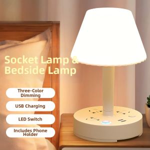 Multifunctional Bedside Lamp Nightlight