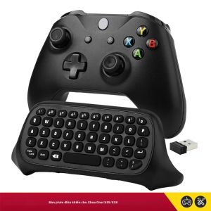 Bàn Phím Điều Khiển Chơi Game Không Dây Cho Xbox Series S/X/One/One S X Với Bộ Thu USB Và Giắc Âm Thanh 3.5mm - Chatpad Cho Xbox