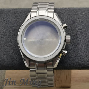 High Quality 39.7mm Suitable For VK63 Movement Sapphire Crystal Watch Accessories 904L Stainless Steel Waterproof WatchStrap