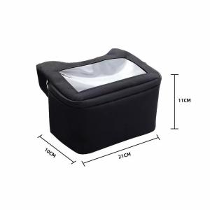 SEAMETAL Motorcycle Bicycle Front Handlebar Bag Multifunctional Bicycle Riding Bag Phone Mount Storage Bags for Outdoor Cycling