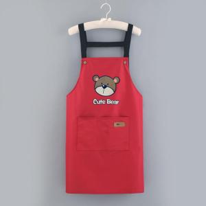 JI-TOP | Waterproof Oil-Resistant Extended Simple Color Apron