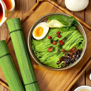 WENXIANGZAN | Handmade Buckwheat Bitter Melon Celery Low Sugar Whole Grain Noodles