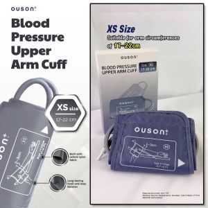 [XS SIZE 17-22CM] OUSON Arm Strap Cuff Belt For Blood Pressure Monitor Machine XS Size 11-22cm (Arm Type)