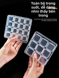 MRUN | Hộp Lưu Trữ Đa Ô Trong Suốt Nhỏ