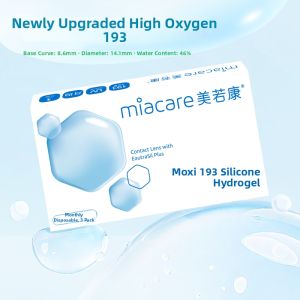 Miacare | High Oxygen Permeability Monthly Disposable Contact Lenses 8x Oxygen Transmissibility