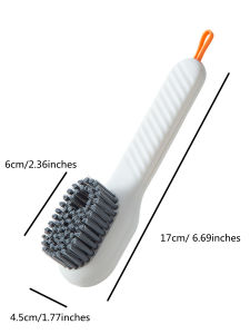 1/2/4PCS Shoe Washing Machine Bag with Liquid Shoe Brush Set Durable Laundry Shoe Bag and Soft Bristle Clean Brush for All Shoes