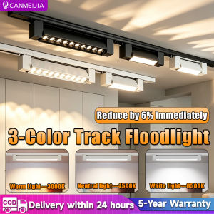Adjustable Track LED Spotlight Long Strip Diffuse Light Surface Mounted Floodlight for Clothing Store Commercial Use Track Lighting
