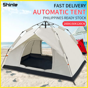 tent for camping 2/3 person Automatic Tent Outdoor waterproof Foldable Family HikingTent UV Resistant