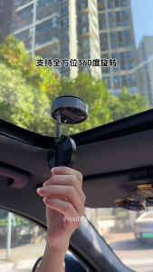 2025 New Vacuum suction magnetic car bracket 360 ° Foldable Rotation Suction Cup Phone Stand For iPhone Samsung Xiaomi