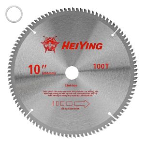 Lưỡi Cưa Tròn Cacbua SI FANG 10 Inch Dùng Cho Chế Biến Gỗ Cắt Nhôm Phụ Kiện Máy Chế Biến Gỗ Bề Mặt Hoàn Thiện Bằng Kim Cương
